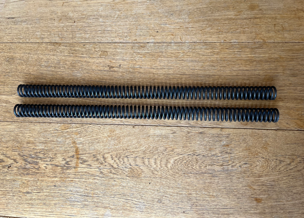 Paire de ressorts de fourche spéciaux renforcés Honda TLR200/250