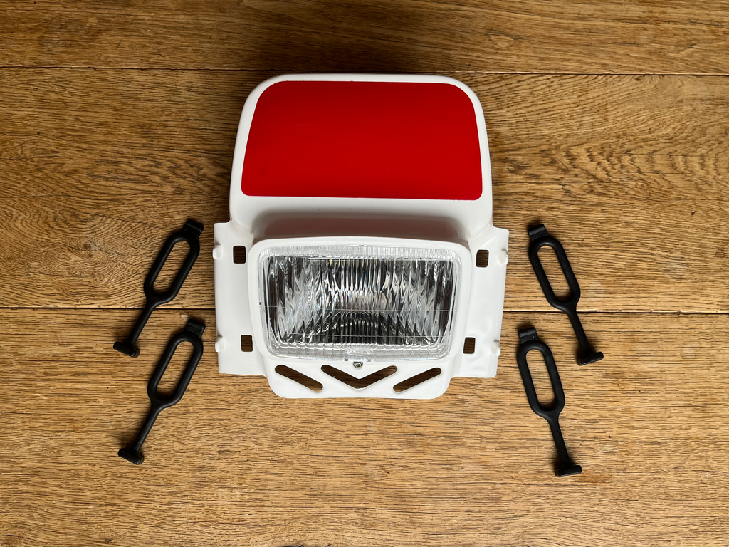 Plaque phare blanche