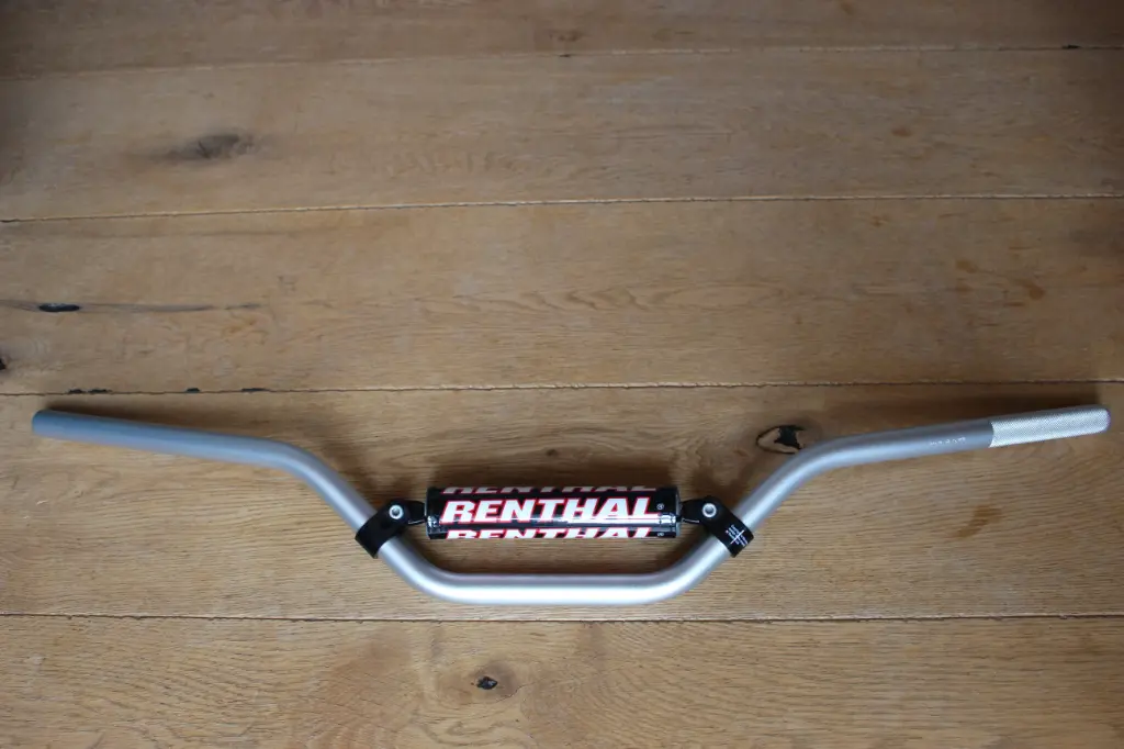 Guidon Renthal (couleur alu)