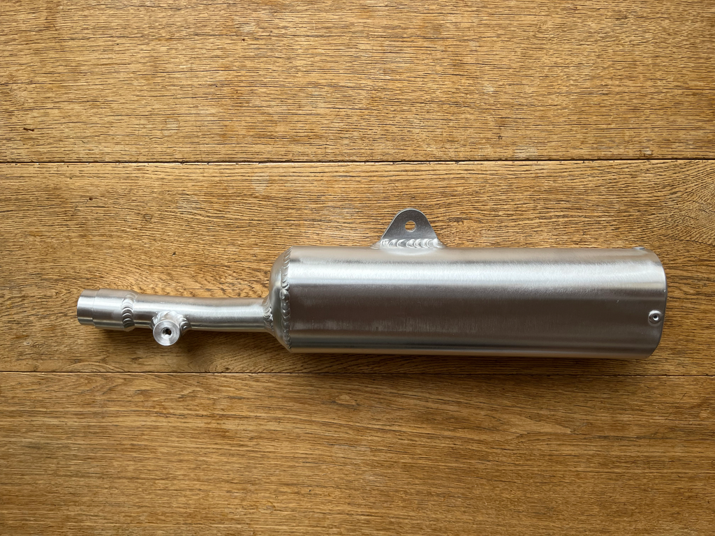 Silencieux alu DEP avec embout démontable  (adaptable) Yamaha TY 250 59N