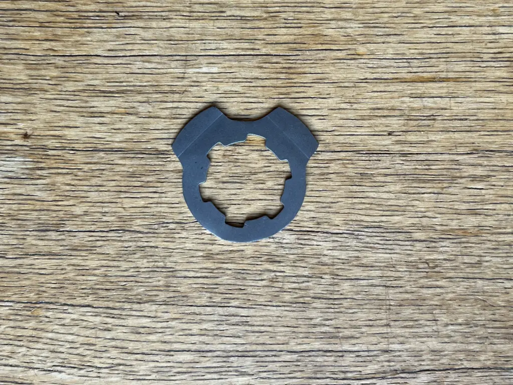 Rondelle de frein pour écrou de pignon de sortie de boîte Yamaha TY250 59N