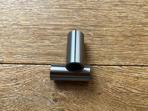 Paire entretoises acier rectifiées dans articulation bras-oscillant Yamaha TY250 59N