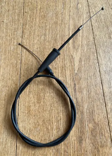 Câble de gaz adaptable  poignée Domino sur carburateur TK origine Yamaha TY250 59N